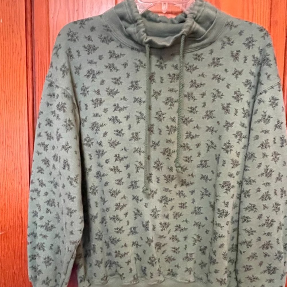 Cowl Neck Sweatshirt